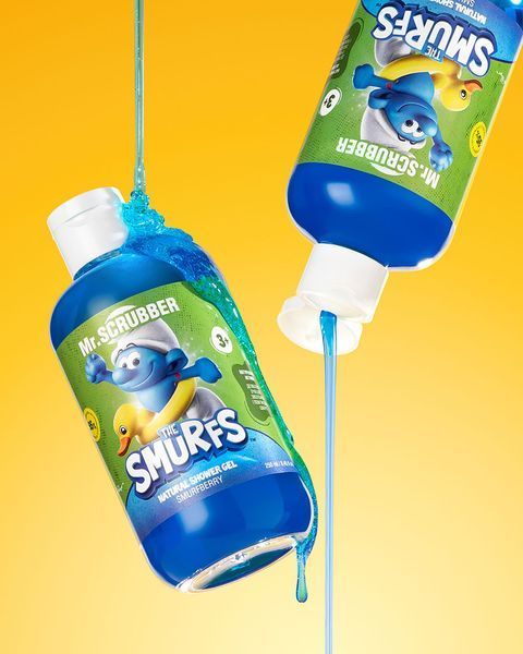 Натуральний дитячий гель для душу The Smurfs Smurfberry 705098 фото