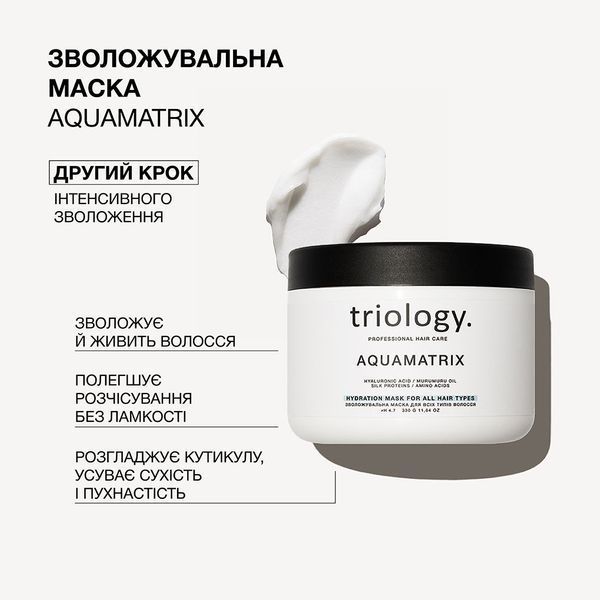 Зволожувальна маска для всіх типів волосся Aquamatrix 705289 фото