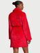Плюшевий халат Short Cozy Robe Red 545464 фото 2