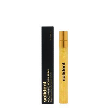 Освіжаючий спрей для порожнини рота Solident Gold-Infused Mouth Spray з колоїдним золотом 704756 фото